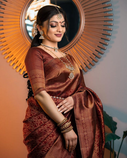 Wedding Wear Silk Banarasi Designer Traditional Saree