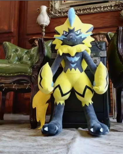 29''/74cm Pillow Toy Stuffed Kid Animation Giant Zeraora Collect Plush Doll Gift New Giant