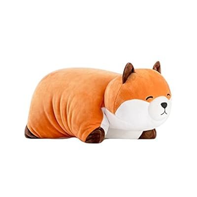 Remhumhai Multifunction 12Inch Fox Pillow Stuffed Animal Soft Plush Toy Best Gifts for Kids