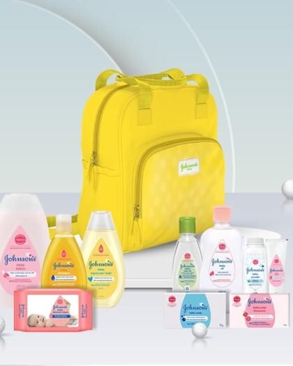 Johnson?s Baby Gift Pack with Maternity Bag (10 Pieces)