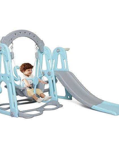 eHomeKart Slide Combo for Kids - Playgro Super Garden Slider Combo - for Boys and Girls - Perfect for Home/Indoor or Outdoor - 155 X 119 X 104 cm