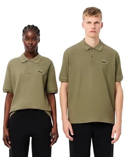 Lacoste Men's Solid Loose Fit Polo Shirt