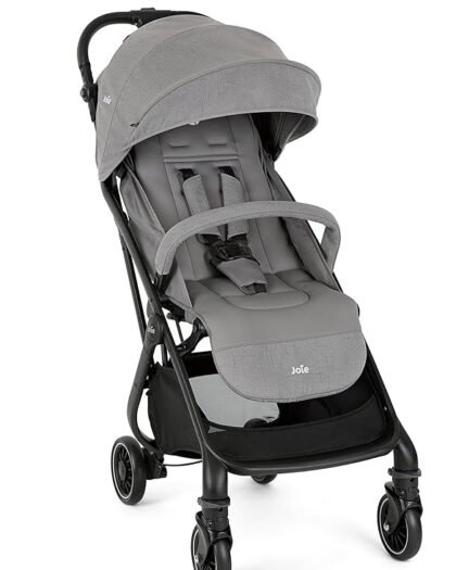Joie Tourist 3in1 Compact Stroller - Compact Fold Pram with 5-Point Harness Lightweight Stroller for Baby Suitable from Birth to 15 kg, Approx 3 Years