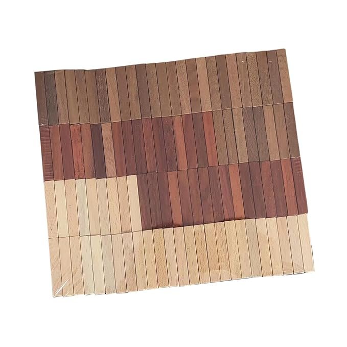 ILSMYSUTRA® Wooden Domino Set Montessori Toys for Kids Ages 2 Years and up Holiday Gifts Style A| Developmental Baby Toys