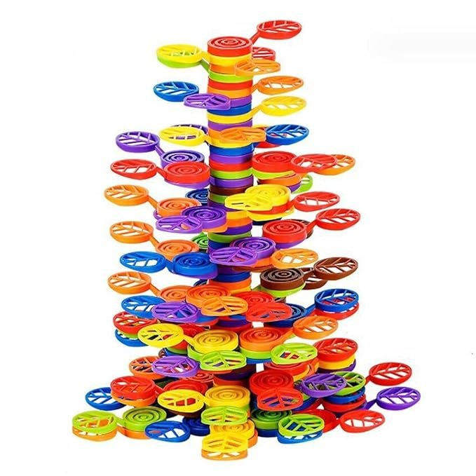 ILSMYSUTRA® Stacking Games Toys Balance Game Building Toys for Boys Girls Birthday Gifts 240 Pieces| Developmental Baby Toys