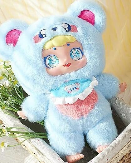 Fashion My Day Cartoon Plush Toy Birthday Gift Unique Lovely for Girls Boys Children