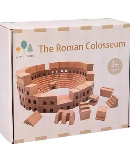 ATORSE® Toy 110 Pieces Rome Colosseum Building Blocks Set Creative Micro Building Blocks