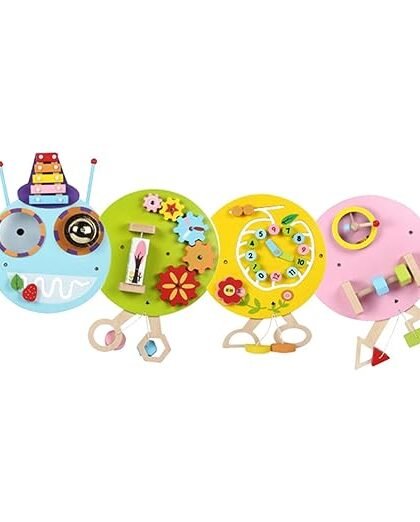 ATORSE® Toy Twisting Busy Board Toy Multiplayer Combination Cartoon Girl Children