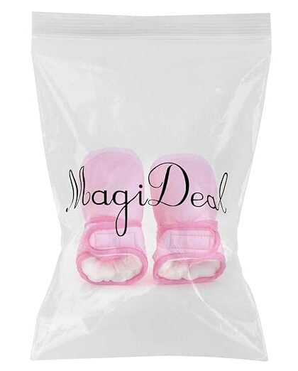 SAZ DEKOR® Baby Newborn Toddler Girl Winter Soft Sole Prewalker Cotton Shoes 11 Pink|Crochet Baby Booties for 0-6 Month Baby, Party Shoes, Comfortable Booties for Toddlers, Indoor & Outdoor Sandals|