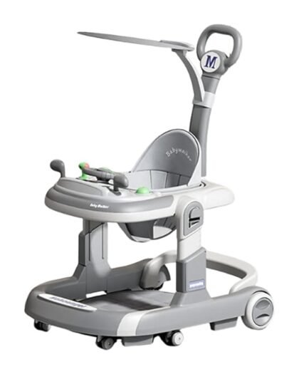 LOOM TREE® Activity Walker Detachable Baby Activity Center for Baby Toddlers Boys Girls Gray | Baby Gear | Walkers