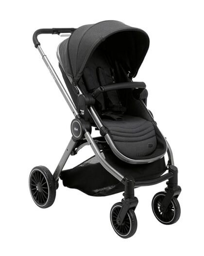 Chicco Best Friend Pro Stroller with Reversible Parent Facing Seat | 0 to 5 Years I Shock Absorber Wheels|Adjustable Handle|Extended Canopy with Highend Finish| (Pirate Black)