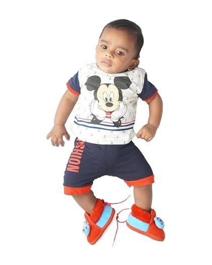 Excellent Baby Boy's Printed Combo Set (6months-12months) Multicolour