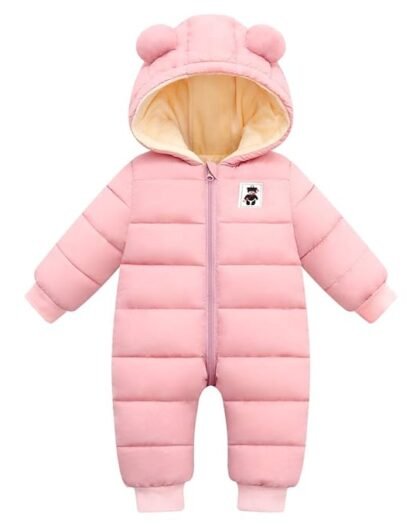 Fumdonnie Cute Baby Boys Snowsuit New Born baby girls Winter Coat Toddler Clothes