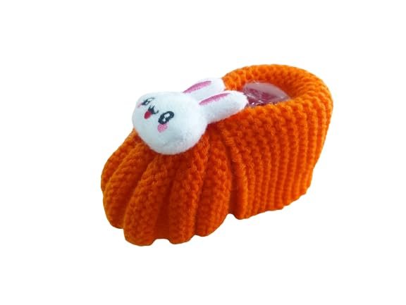 Cdeck CozyToes: Wool Booties for Your Little Ones! Pack of 1 | Multicolor