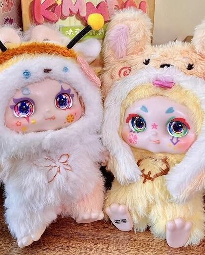 UJEAVETTE® Toy 6Pcs Lovely Plush Doll Series Creative Stuffed Animal Toy for Gift Sofa Home