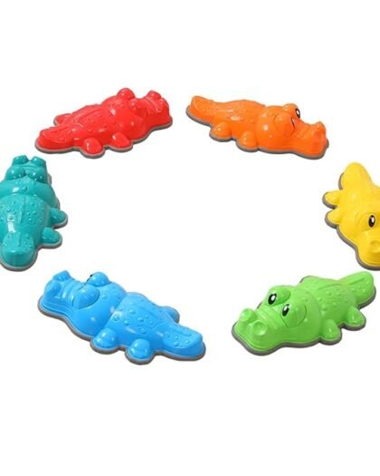 ILSMYSUTRA ®Kids Stepping Stones Crocodile Steps Stones for Kids Children Girls Boys Bright Colorful | Developmental Baby Toys