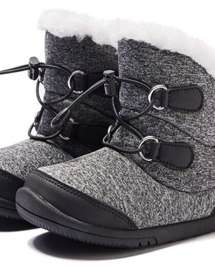 BMCiTYBM Toddler Winter Snow Boots Boys Girls Cold Weather Baby Faux Fur Shoes (Infant/Toddler/Little Kid)