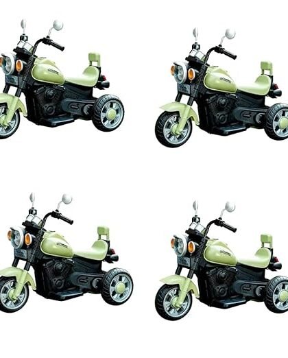 OLIFIN Hearly E - Bike Grass Green Monster Forward Reverse Controllable Bike (Blue, Pack of 4)