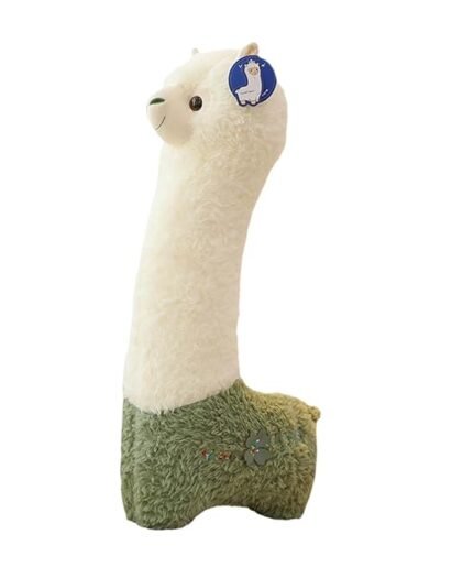 THE STYLE SUTRA® Alpaca Plush Toy Car Decorative Home Decor Hugging Toy for Adults Boys Girls Green