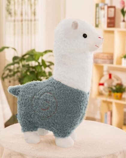 ATORSE™ Animal Llama Alpaca Plush Toy Doll Comfor for Living Room Green 38Cm|Baby | Toys for Baby | Plush Baby Toys