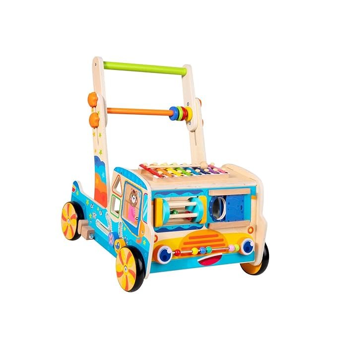 BNF Baby Push Walking Toy Pull Learning Activity Toy for Boys Girls Kids Infants Bear | Baby | Baby Gear | Walkers