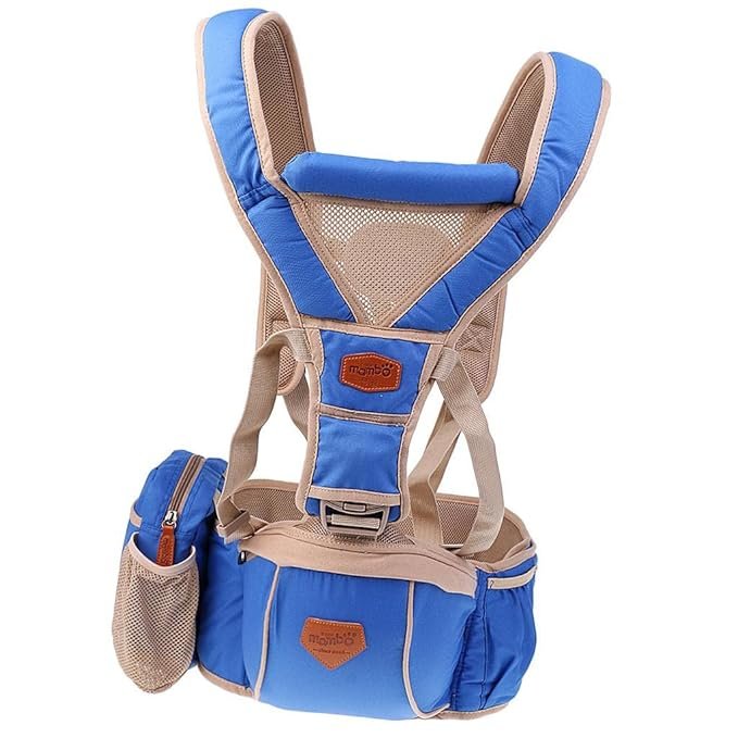 BNF Ergonomic Baby Carrier Attachable Hip-seat Sling Backpack Navy Blue | Baby | Carriers Slings & Backpacks
